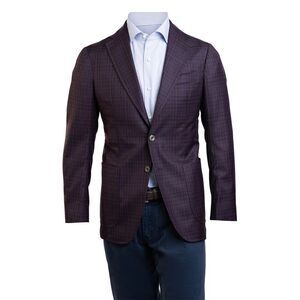 Sartorio Checked Virgin Wool Sport Jacket